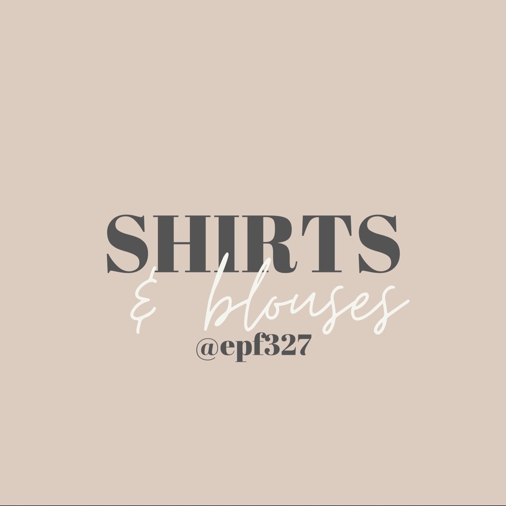 Shirts, Blouses, Tanks & Tunics